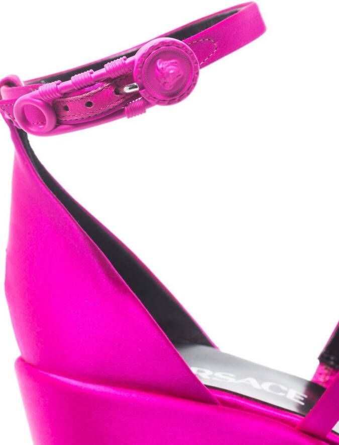 Versace Triplateau sandalen Roze
