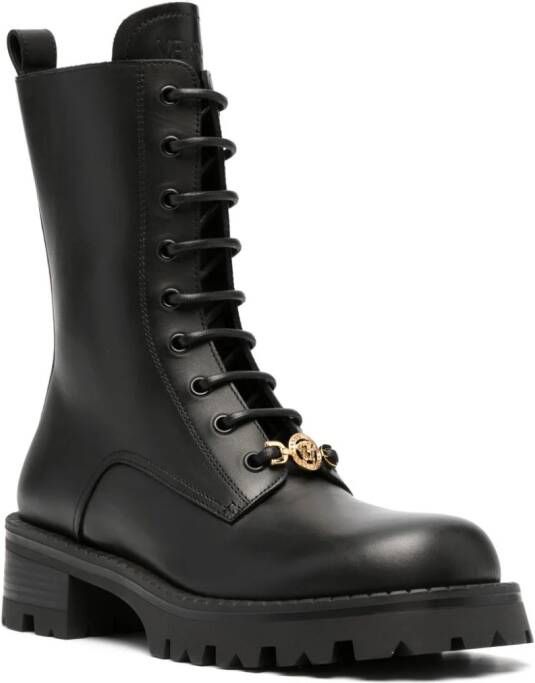 Versace Alia veterlaarzen Zwart