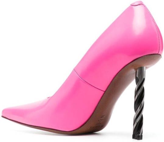 VETEMENTS Leren pumps Roze