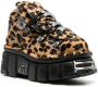 VETEMENTS Sneakers met luipaardprint Bruin - Thumbnail 2