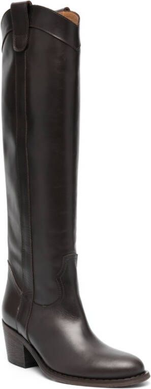 Via Roma 15 Leren laarzen Bruin - Foto 2