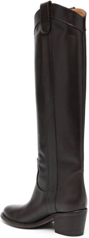 Via Roma 15 Leren laarzen Bruin - Foto 3