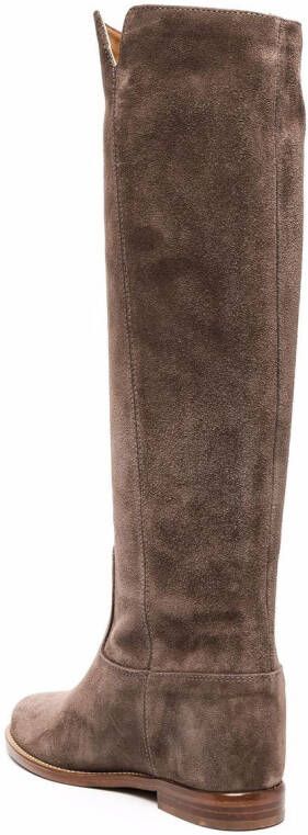 Via Roma 15 Slip-on knielaarzen Bruin