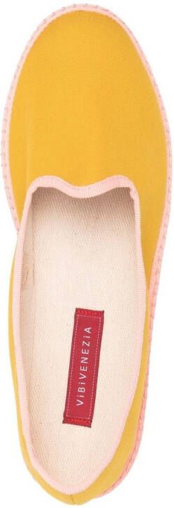 Vibi Venezia Giuseppe slip-on schoenen Geel
