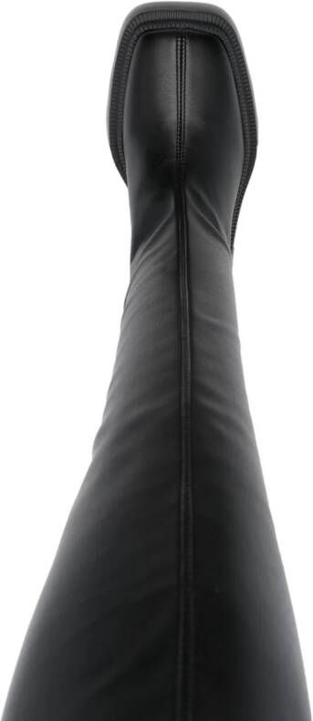 Vic Matie 110mm leather boots Zwart