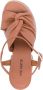 Vic Matie Bonbon leren sandalen 140 mm Bruin - Thumbnail 4