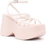 Vic Matie Leren sandalen Roze - Thumbnail 2