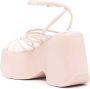 Vic Matie Leren sandalen Roze - Thumbnail 3