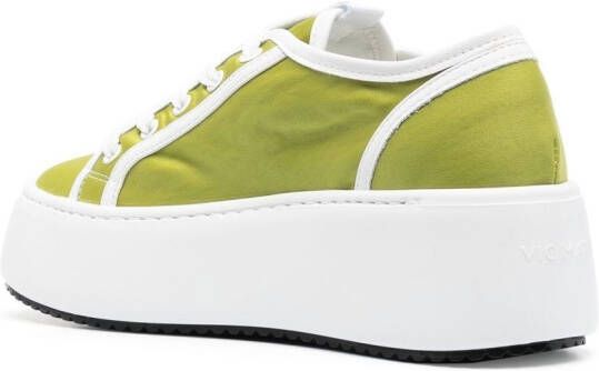 Vic Matie Leren sneakers Groen