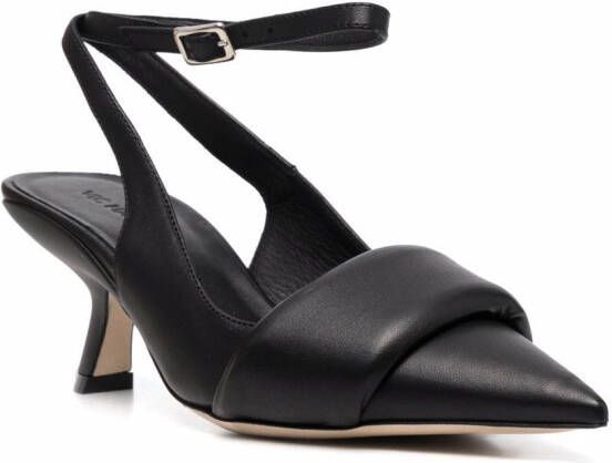 Vic Matie Pumps met puntige neus Zwart