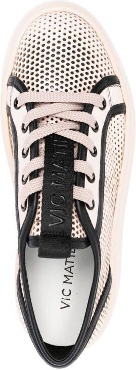 Vic Matie Sneakers met plateauzool Roze