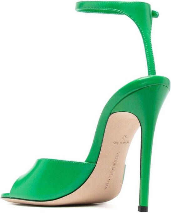Victoria Beckham Destiny sandalen Groen