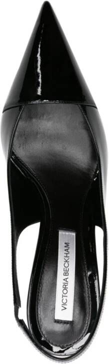 Victoria Beckham Lakleren pumps Zwart