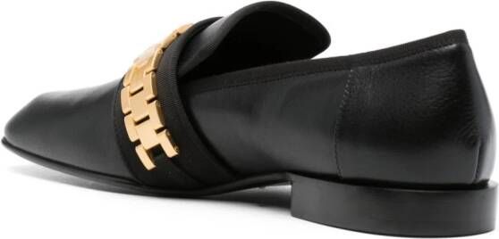 Victoria Beckham Mila leren loafers Zwart