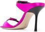 Victoria Beckham Satijnen muiltjes Roze - Thumbnail 3