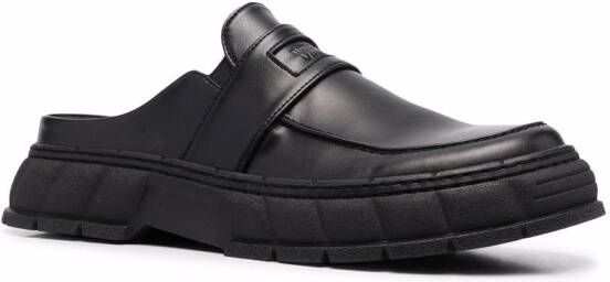 Virón Loafers met chunky zool Zwart