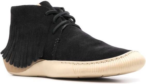 visvim Desert boots met franjes Zwart