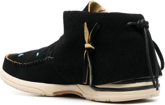 visvim Enkellaarzen met veters Zwart