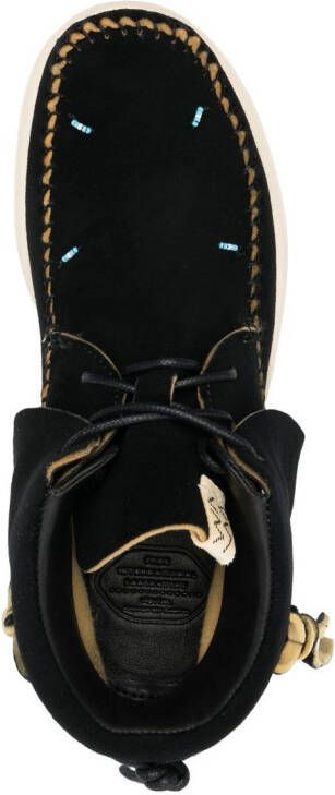 visvim Enkellaarzen met veters Zwart