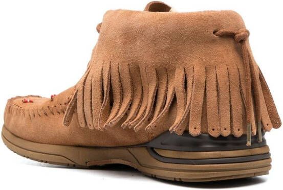 visvim FBT Shaman Folk laarzen Bruin