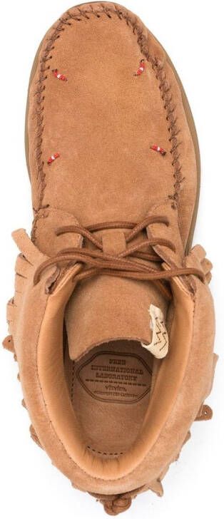 visvim FBT Shaman Folk laarzen Bruin