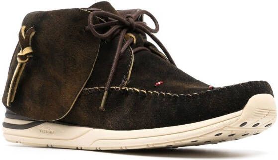 visvim Vetersneakers met franje Bruin