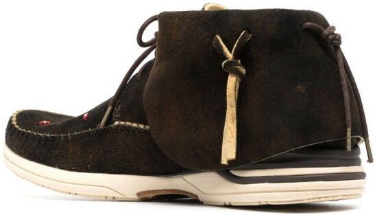 visvim Vetersneakers met franje Bruin