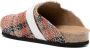VITELLI Slippers met zigzag afwerking Bruin - Thumbnail 3
