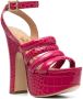 Vivienne Westwood Sandalen met plateauzool Roze - Thumbnail 2