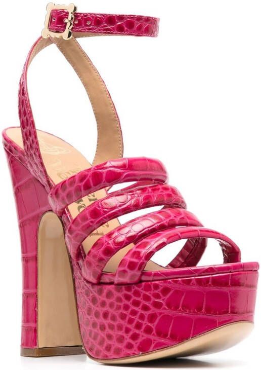 Vivienne Westwood Britney sandalen met open neus Roze