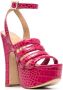 Vivienne Westwood Britney sandalen met open neus Roze - Thumbnail 2