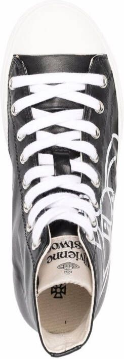 Vivienne Westwood High-top sneakers Zwart