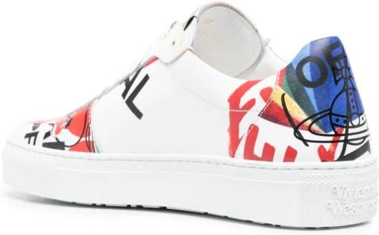 Vivienne Westwood Leren sneakers Wit