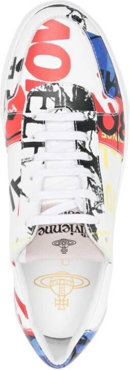 Vivienne Westwood Leren sneakers Wit