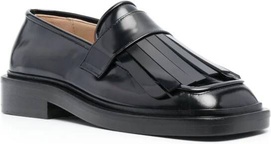 Wandler Lucy loafers met kwastjes Zwart