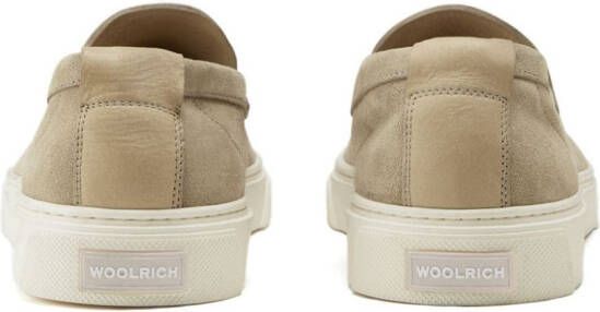 Woolrich Suède loafers Beige