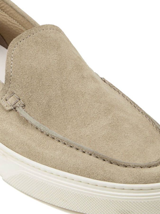Woolrich Suède loafers Beige