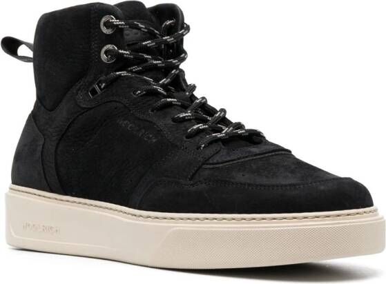 Woolrich Classic suède sneakers Zwart