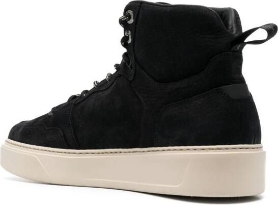 Woolrich Classic suède sneakers Zwart