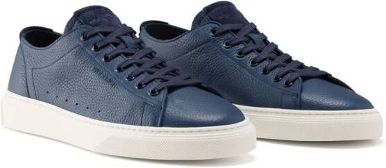 Woolrich Cloud Court leren sneakers Blauw