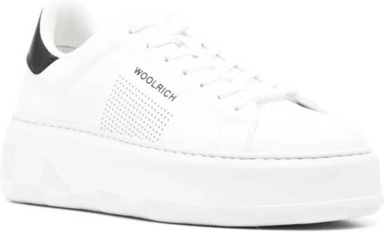 Woolrich Driller Chunky Court sneakers Wit