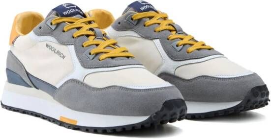 Woolrich Retro sneakers met vlakken Grijs