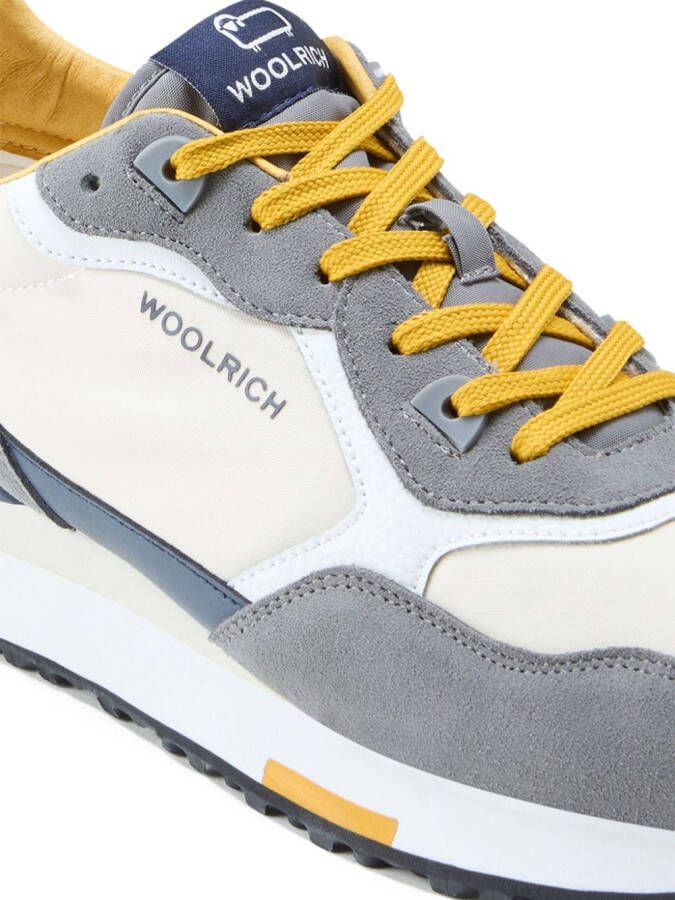 Woolrich Retro sneakers met vlakken Grijs