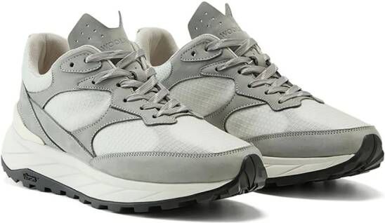 Woolrich Running nubuck hardloopsneakers Grijs