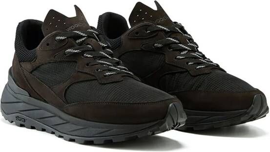 Woolrich Running nubuck hardloopsneakers Zwart