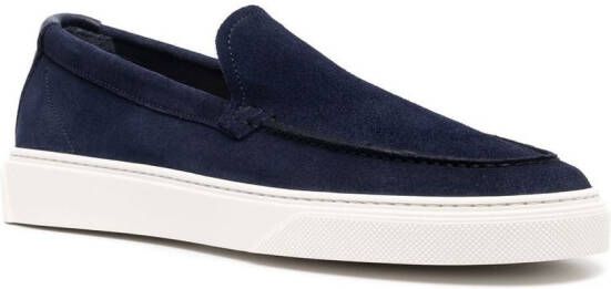 Woolrich Slip-on bootschoenen Blauw