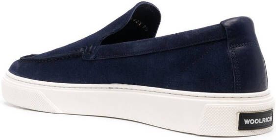 Woolrich Slip-on bootschoenen Blauw