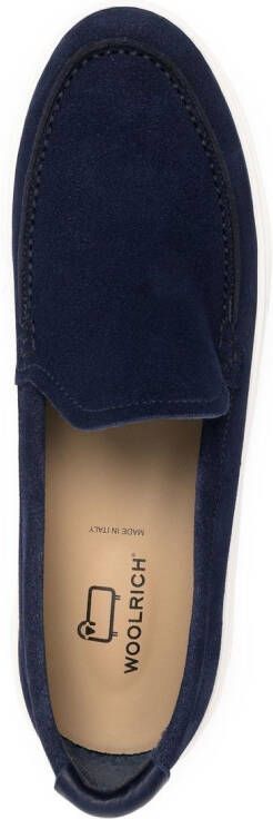 Woolrich Slip-on bootschoenen Blauw