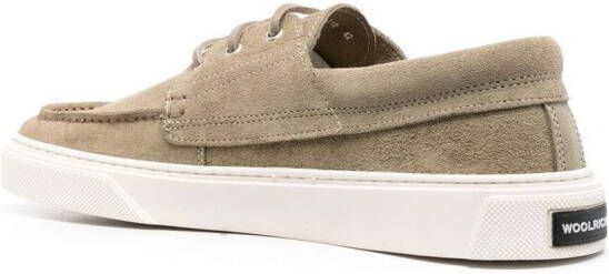 Woolrich Suède bootschoenen Beige