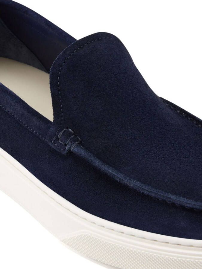 Woolrich Suède loafers Blauw